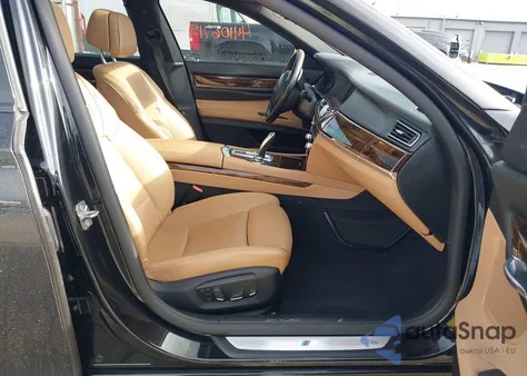 2013 BMW 740Li xDrive from USA, damaged, VIN WBAYF4C51DD127318